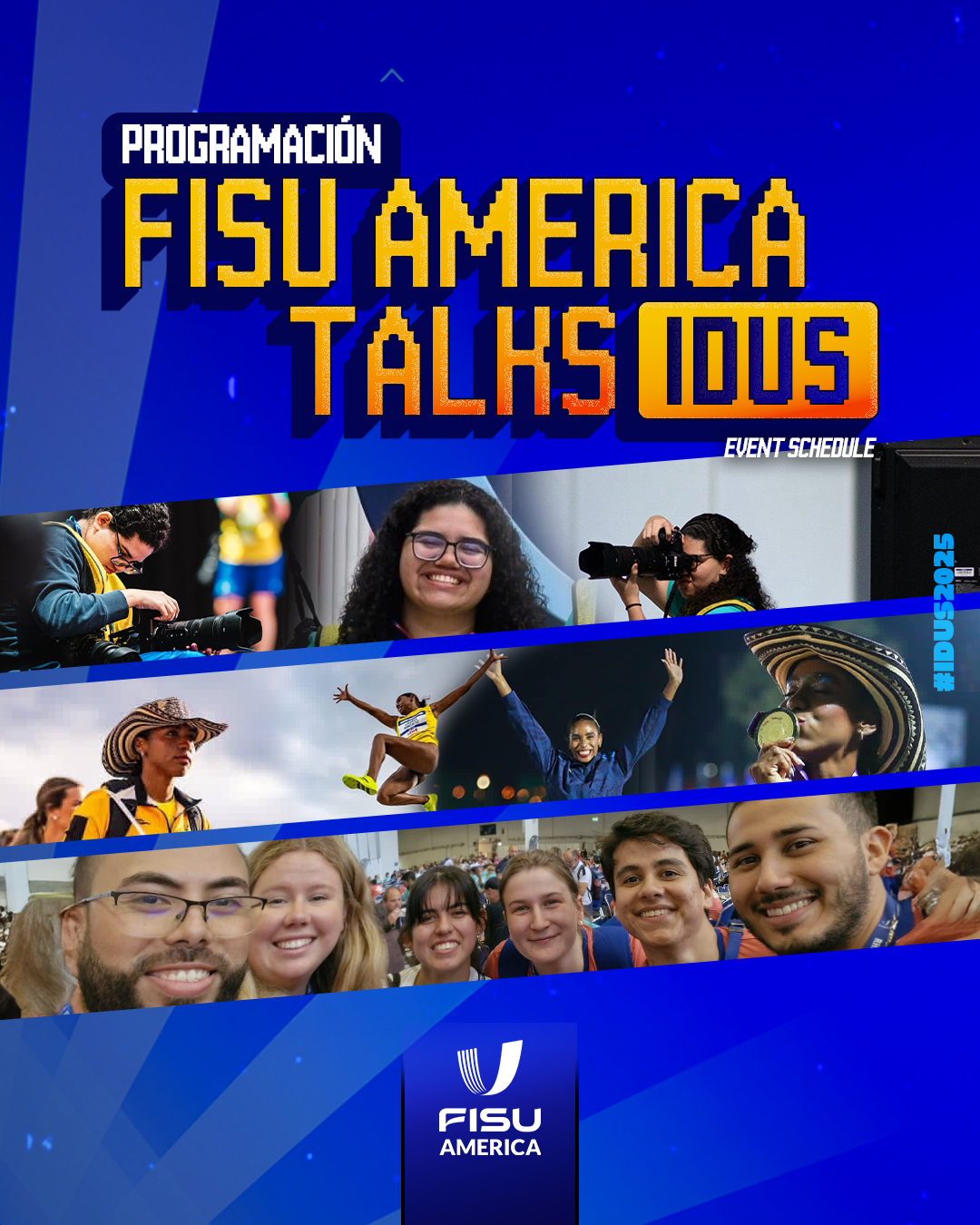 FISU America celebrará el Día Internacional del Deporte Universitario con “FISU America Talks- historias que inspiran”