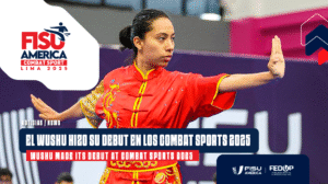 El Wushu hizo su debut en los FISU America Combat Sports Lima 2025