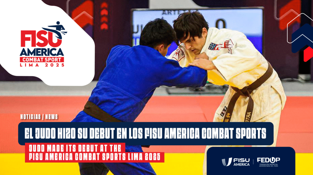 El Judo hizo su debut en los FISU America Combat Sports Lima 2025