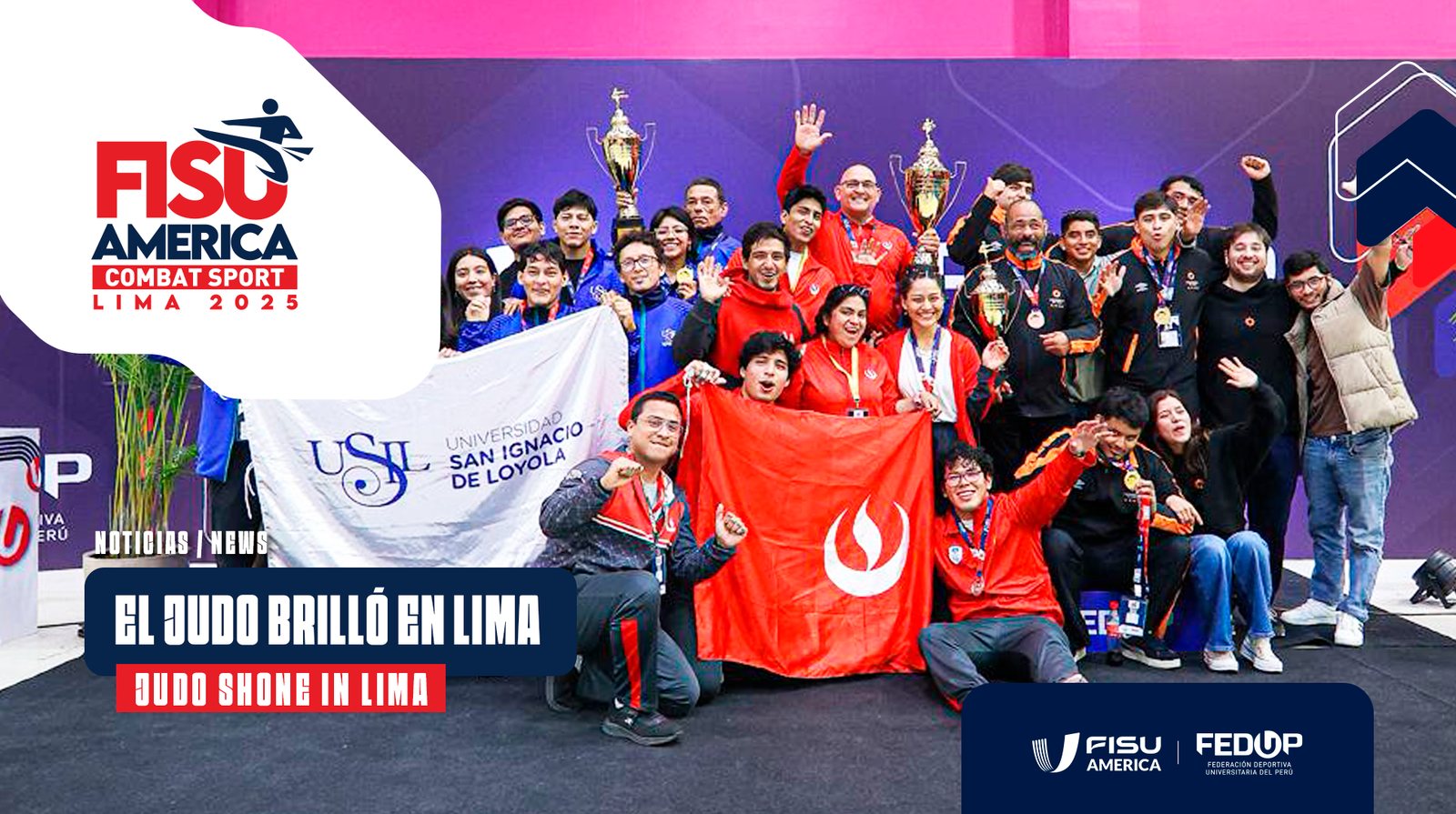 El Judo brilló en Lima