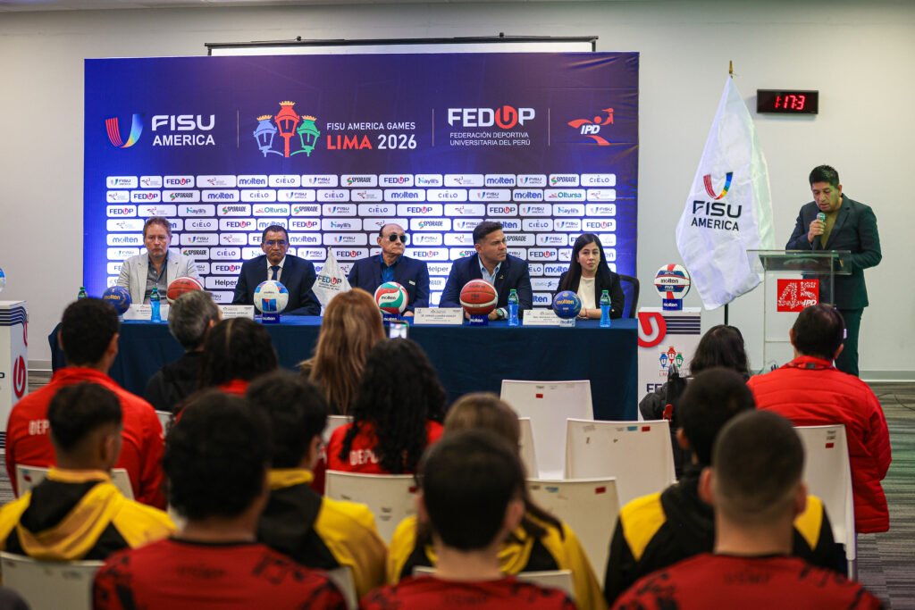 Lima 2026 inicia su camino: se presentó oficialmente la cuarta edición de los FISU America Games
