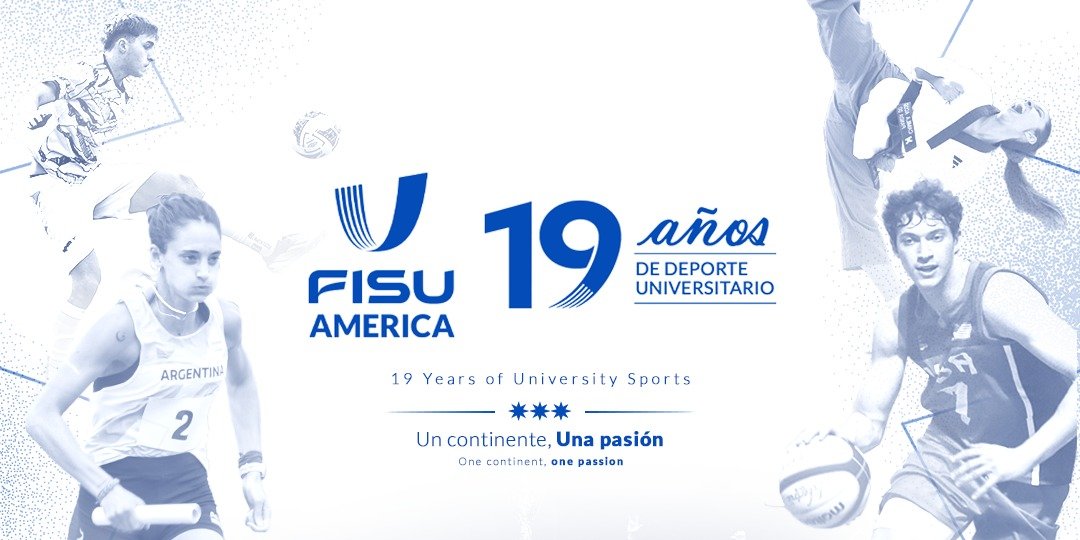 FISU America celebra 19 años impulsando el deporte universitario en todo el continente