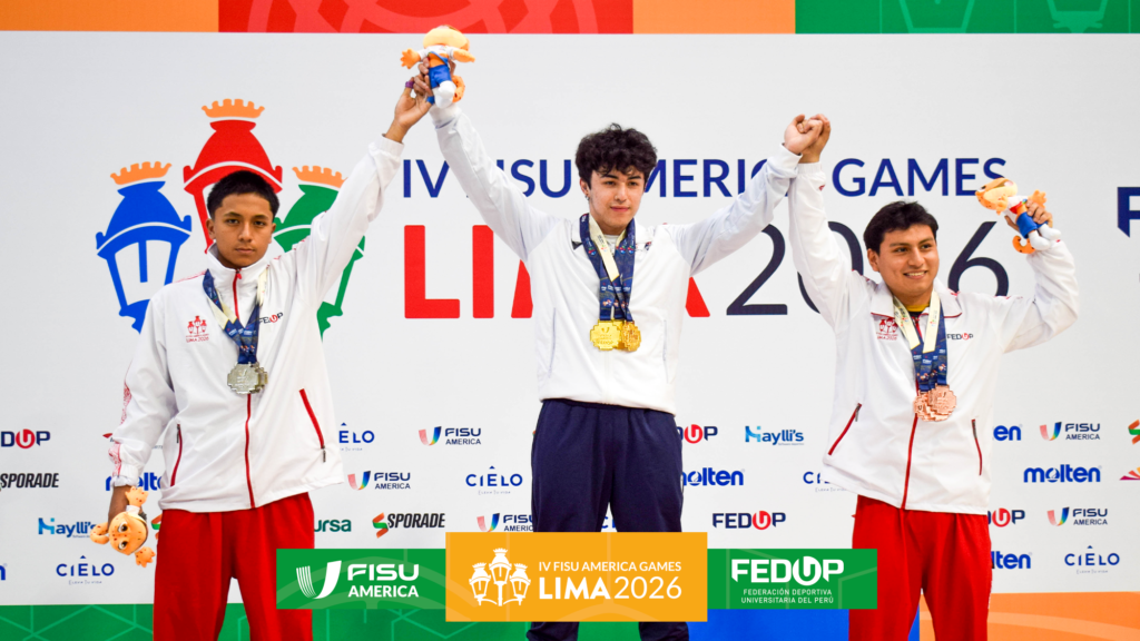 Los IV FISU AMERICA Games Lima 2026 vivieron una intensa primera jornada de competencias