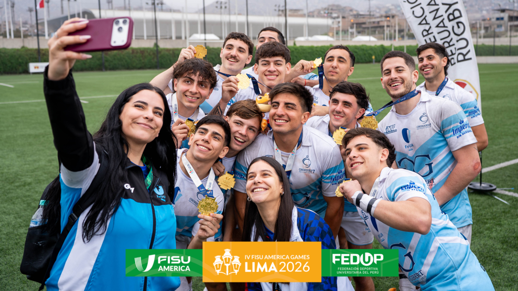 Argentina se corona campeón del Rugby Seven masculino en los IV FISU AMERICA Games Lima 2026