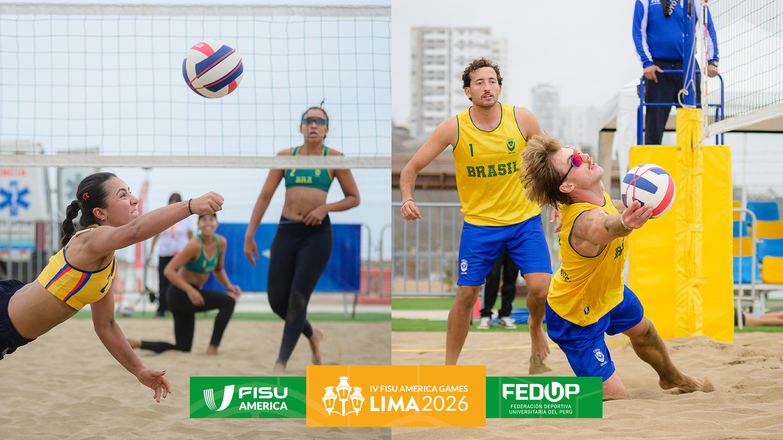 El vóley playa debutó y el levantamiento de pesas coronó a sus últimos campeones en los IV FISU AMERICA Games Lima 2026