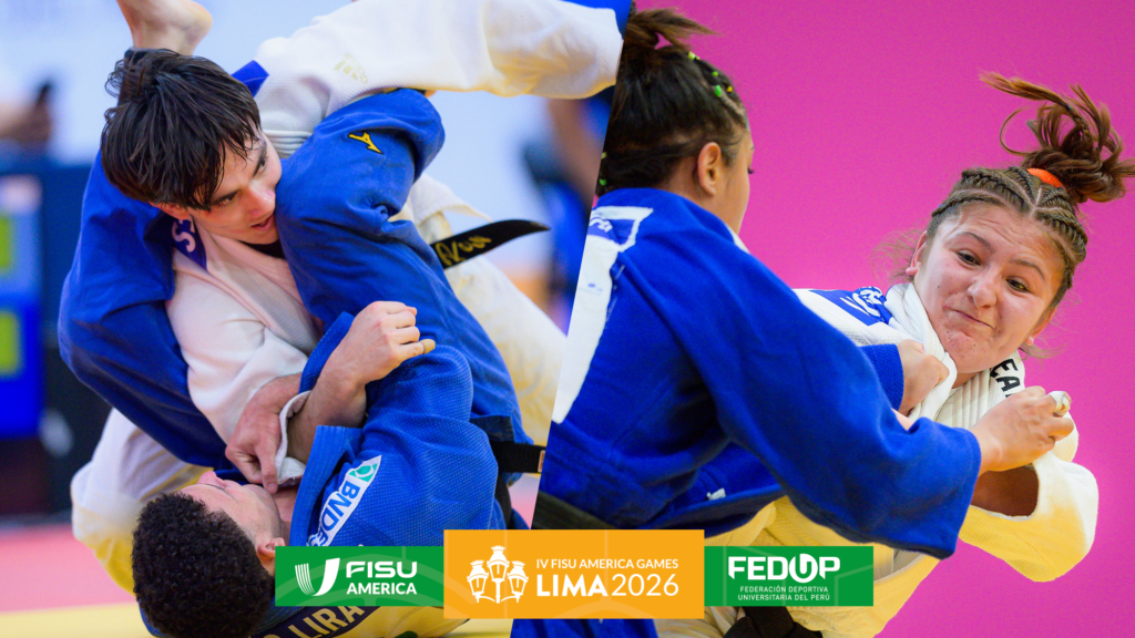El judo completa su calendario y el voleibol continúa elevando el nivel competitivo en los IV FISU AMERICA Games Lima 2026